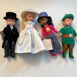 Lot of four McDonald’s Madame Alexander figures. From 2002